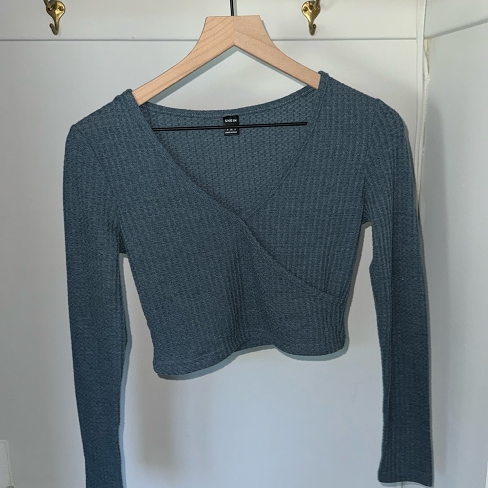 Shein, Size S, Blue Long sleeve.